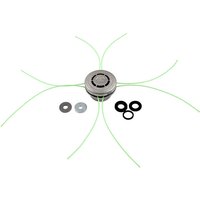 Yaros - cabezal aluminio para 8 hilos, ø 25,4MM para todo tipo de desbrozadora