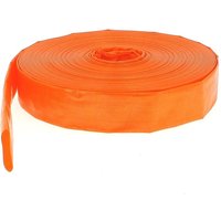 Huggy Tuyaux - Manguera plana de suministro ø 25 mm (1'') naranja - Longitud 50 metros