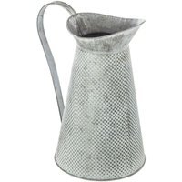 Hogar Y Mas - jarra macetero decorativo vintage 15X28,3