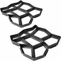 Prolenta Premium - Maison du'Monde - Moldes de pavimento para el jardín 2 unidades