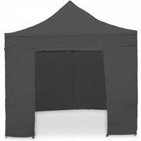 Oviala - Muralla gris de 4 m para tienda plegable - Gris