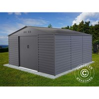 Dancover - Caseta de jardin 3,4x3,82x2,05m ProShed®, Antracita - Antracita