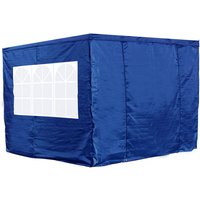 Regalos Miguel - Packs Laterales Carpas Plegables - Pack 4 Laterales para Carpas 3x3 Master 2L1V1P - Azul - Azul