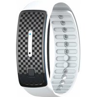 Minkurow - Pulsera Repelente De Mosquitos Ultrasónico, Pulsera Repelente De Insectos Inteligente Electrónica Usb Para Niños y Adultos (Blanco)