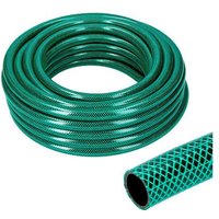 Emhome - Manguera jardin 15 mm 5/8 pulgadas 10 m Verde - Verde