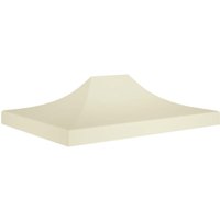 Maisonchic - Techo de carpa,Tejado de pérgola,Cubierta para pérgola para celebraciones color crema 4x3 m 270 g/m² BHF82105