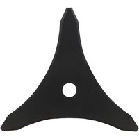 Yaros - disco 3 puntas plano para desbrozadora 300 x 25,4 x 3MM - Negro