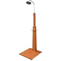 Prolenta Premium - Maison du'Monde - Ducha de jardín de madera maciza eucalipto y