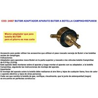 Butsir - mibricotienda adaptador aparato a botella camping repu0038