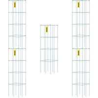 Jaulas para tomates Jaula de soporte para plantas Paquete de 5 jaulas cuadradas - Vevor
