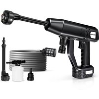 Kingso - Lavadora a presión Lavadora a presión inalámbrica Lavadora de autos con batería 5L / min 4.5Mpa autsome con manguera de 5 m sin batería