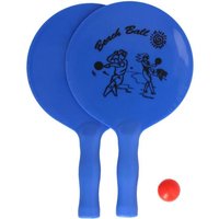 Saturnia - raquetas palas playa con pelota ø 22,5 cm. x 38,5 (alt.) cm.