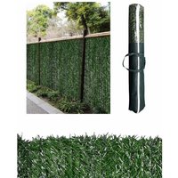 Jardin202 - Seto Artificial Premium Verde 90% Ocultación uv Resistente Fácil Instalación Ideal para Jardín, Balcón, Terraza