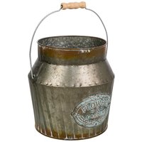 Wanderlust Deco - Cubo de metal dorado 21xd18x21/32.5 t:18cm