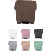 Jardin202 - Cubo de Basura para el Reciclaje – Basurero con Pedal 35L con 2 Compartimentos