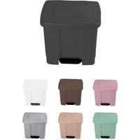 Jardin202 - Cubo de Basura para el Reciclaje – Basurero con Pedal 35L con 2 Compartimentos