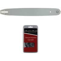 Gt Market - Guía de 50 cm (20 pulgadas) + cadena de 72 eslabones - Compatible con las motosierras stihl ms 291, 311 y 391
