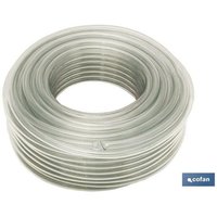 Manguera pvc monocapa cristal Diametro:25x31mm l 50mts
