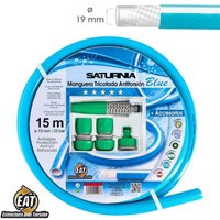 Manguera tricotada no torsion blue ø 19 mm. rollo 15 metros.