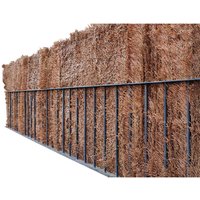 Seto artificial de hoja fina Garbric Marron (tres tonos)1.5x3m