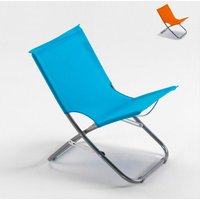 Beach And Garden Design - Silla de playa Piscina Acero Jardin Plegable Camping Rodeo Color: Azul Marino - 2.1