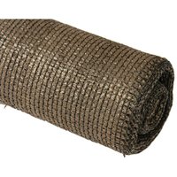 Mugar - malla sombreo ocultación 160g/m2 marrón.