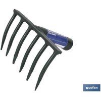 Cofan - rastrillo 12 puas forjado 375x100mm