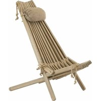 Ecofurn - Silla de madera EcoChair (cojín gratuito) Fresno