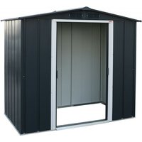 Duramax - caseta cobertizo jardín - eco denia 6X4 - Metal - gris antracita