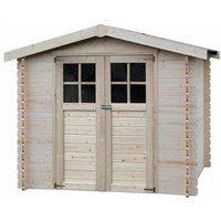 Décor Et Jardin - Caseta de madera - Milovic. 19 mm. 209 x 209 cm. 4.37m²