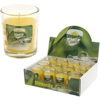 BLUNGI vela vaso vidrio 5 cm citronela