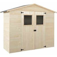 Wasabi - Caseta de Madera para Jardín Aneto 4,4 m2 - Fabricada en España - 238x185x203 cm