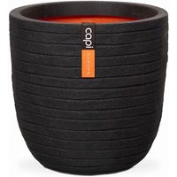 Capi - Macetero Nature Row negro 35x34 cm KBLRO932 Negro