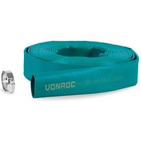 Manguera plana para bombas sumergibles - Manguera de presión - Universal - 10m x 38mm - Vonroc