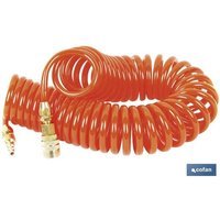 Cofan - espiral 15mts. r-1/4 manguera aire 6,5x10