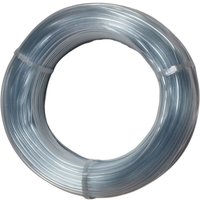 Manguera cristal flex, manguera técnica, 10x14 mm x 50 m, multiusos, pvc plastificado, flexible - keroppa