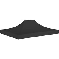 Furniture Limited - Techo de carpa para celebraciones negro 4,5x3