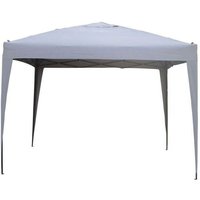 Tela para cenador Easy up Marrón - 3 x 3 m - Hespéride - Gris pizarra