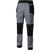 Velilla - Pantalon Trabajo Xxl Con Refuerzo 98%Alg 2%Elast Gr/Neg Can