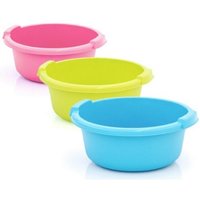 Barreño Agua 4 Lt Rdo Tes Pl Surt Bajo 26x12cm 6504l