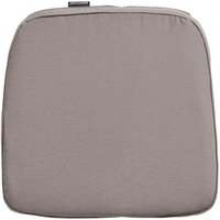 Madison Cojín para silla de mimbre de jardín Panama gris taupé 48x48cm