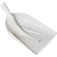 Outils Perrin - Pala de plástico blanca sin mango + etiqueta alimentaria