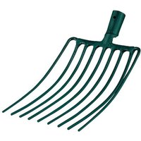 Horquilla para guijarros 9 púas sin mango - 424350 - Leborgne