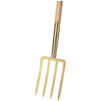 Idealspaten - Spade Fork Bayonet Drawing Gold Ligery Rail Bobina Ash-T-STEM 85 cm