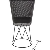 Brasero cesta de fuego Amarillo negro Redfire Negro