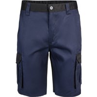 Bermuda Bicolor Azul Navy/negro 38