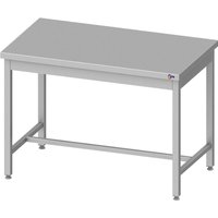 Cleiton - Mesa Central Acero 1200x600x850 mm