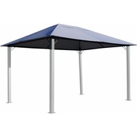 Quick Star - Ersatzdach für Pavillon Paris 3x4m Pavillondach Platingrau