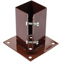Soporte sujeta postes 75 x 75 mm