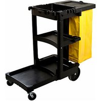 Rubbermaid - 614382 Carro de limpieza incl bolsa de basura